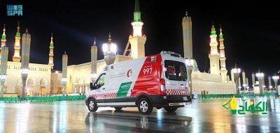الهلال الأحمر بالمدينة المنورة يستقبل أكثر من 17 ألف مكالمة خلال ثلثي شهر رمضان