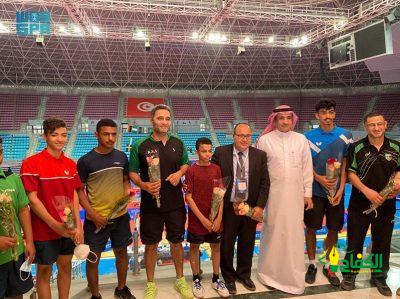 سفير المملكة لدى تونس يزور منتخب المملكة لكرة الطاولة المشارك بالدورة الدولية لنجوم الشباب