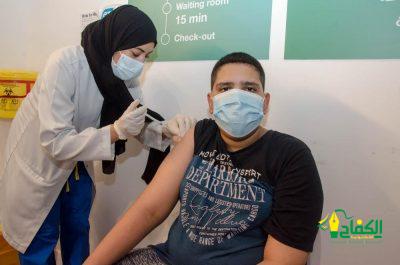 صحة الشرقية بدأت بتطعيم سن 12 إلى 18 عاما .