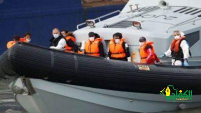خفر السواحل التونسي ينقذ 165 مهاجراً غير شرعي