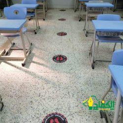 مدير تعليم مكة يشهد انطلاقة اليوم الدراسي الاول في محافظة الجموم.