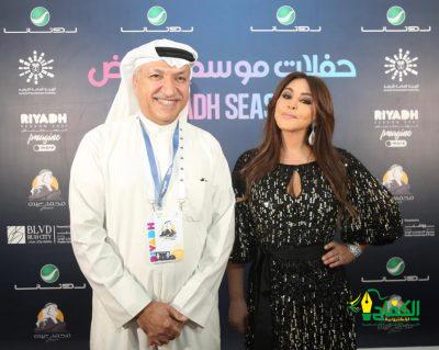 إليسا والشاب خالد يوجهان الشكر لتركي أل الشيخ خلال حفلهما بموسم الرياض