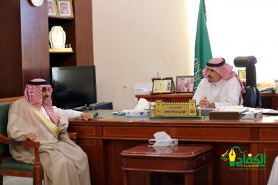  مبارك الدوسري الدمام: محافظ وادي الدواسر يلتقي مدير فرع وزارة النقل في الرياض.