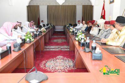 وكيل وزارة الشؤون الإسلامية يزور معهد محمد الخامس لتكوين الأئمة بالمغرب.