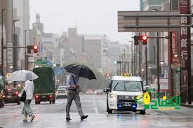 عاصفة “ميري” المدارية تضرب اليابان وتتسبب في إلغاء رحلات طيران.