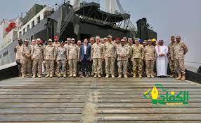 نطلاق تمرين “الغضب العارم 22” بين القوات المسلحة السعودية ومشاة البحرية الأمريكية.