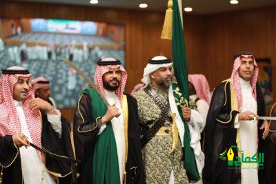 احتفلت جامعة جدة باليوم الوطني السعودي ٩٢ بأجمل لوحة أزياء تراثية.