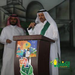 رئيس جامعة طيبة معالي الدكتور السراني ضيفا في ديوانية آل رفيق الثقافية.