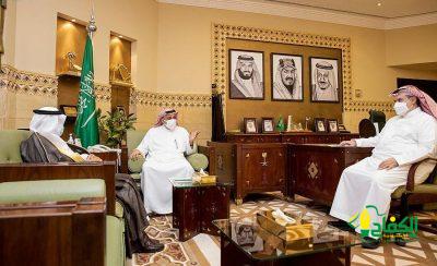 وكيل إمارة الرياض يستقبل مدير فرع وزارة النقل والخدمات اللوجستية بالمنطقة