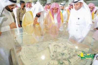 الشيخ السديس – دشن المعرض المصاحب لإطلاق “الرواق السعودي