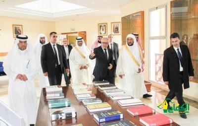 وزير الشؤون الإسلامية يزور مؤسسة الملك عبدالعزيز آل سعود للدراسات الإسلامية والعلوم الإنسانية بالدار البيضاء