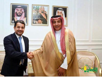 مدير فرع وزارة الخارجية بمنطقة مكة يستقبل القنصل العام الأردني