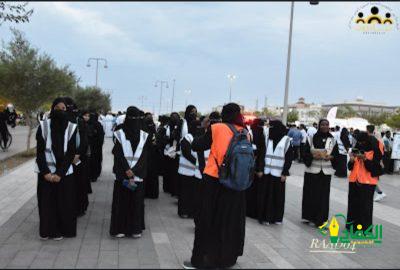 فريق مبادرون التطوعي بالمدينة المنورة، يشارك في فعالية “اليوم العالمي للمشي”