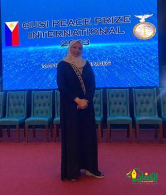 الوفد السعودي لجائزة قوسي للسلام العالمي يحتفل بمدينة مانيلا بالفلبين بفوز المملكة باستضافة اكسبو