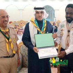 مدير إدارة المياه بوزارة المياه والزراعة في حائل يستقبل الجيولوجي المزيني