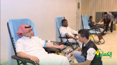 بمناسبة يوم التأسيس السعودي أمانة العاصمة المقدسة تنظم حملة توعوية للتبرع بالدم
