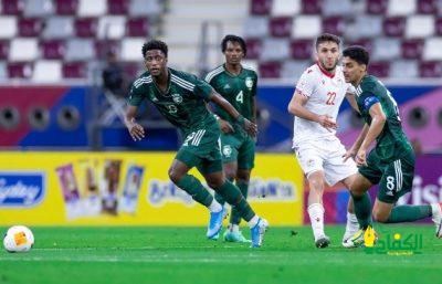 المنتخب السعودي تحت 23 عامًا يفتتح مشواره في كأس آسيا بفوزه على طاجيكستان برباعية