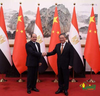 التقى السيد الرئيس عبد الفتاح السيسي، اليوم بالعاصمة الصينية بكين، مع السيد “لي تشيانج” رئيس مجلس الدولة الصيني.