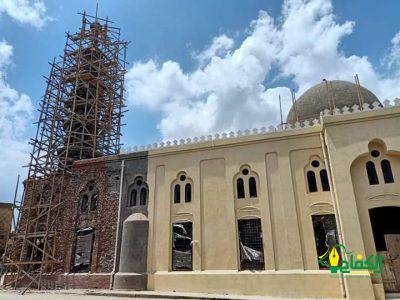 محافظ كفر الشيخ لجمهورية مصر العربية: تنفيذ 70٪ من أعمال إنشاء مئذنة مسجد أبو غنام الأثري