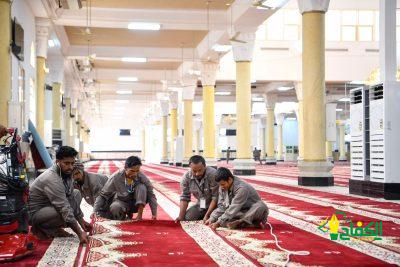 “الشؤون الإسلامية” تنهي جاهزية مسجد الخيف بمشعر منى لاستقبال حجاج بيت الله الحرام