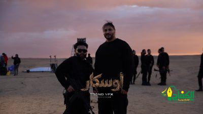 الممثلان السعوديان البايض ومؤيد يشاركان في فيلم أوسكار ( عودة الماموث )