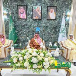 فرع وزارة التجارة بالجوف يقيم حفل معايدة لمنسوبيه