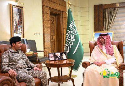 سمو محافظ جدة يستقبل قائد القوة الخاصة للأمن الدبلوماسي بمنطقة مكة المكرمة