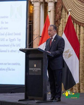 السفير المصري فى الإمارات يقيم احتفال بمناسبة العيد الـ٧٢ لثورة يوليو