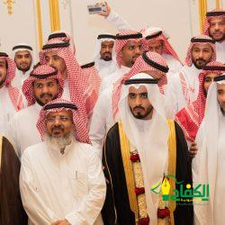 أمير منطقة المدينة المنورة يستقبل الشيخين المنيع وابن حميد