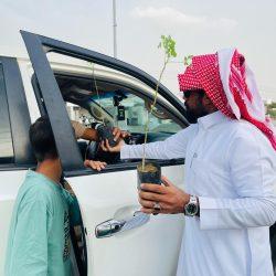 بيئة الليث تواصل تنفيذ مبادرات التشجير بزراعة 450 شتلة