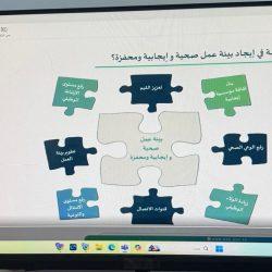مساعد وزير التعليم للتطوير والتحول دشن : معرض «التوعية بالأمن السيبراني» بتعليم مكة