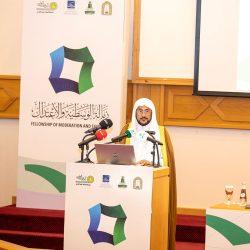 برعاية المفتي العام .. الافتاء تنظم المرحلة الثانية من برنامج التوعية الفكرية لمنسوبي الرئاسة بالشرقية تحت شعار “الوسطية والاعتدال وبيان خطر أهل الفكر الضال”