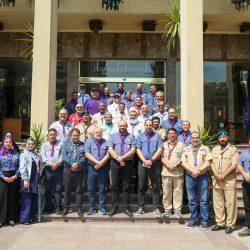 بوزن يبلغ (1415) كيلو جرام؛ تتزين الكعبة المشرفة بكسوتها الجديدة لعام الهجري 1447