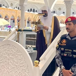 في خطبة الجمعة اليوم الدكتور حسين أبوبكر يثمن للمملكة جهودها في خدمة ضيوف الرحمن