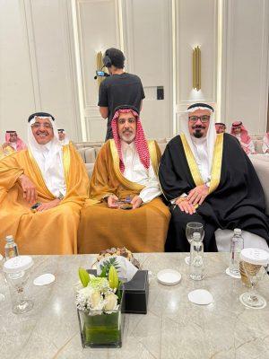 ديوانية آل رفيق الثقافية – تشارك الشيخ عبدالمحسن الراجحي أفراحه بزفاف الشاب نايف الراجحي