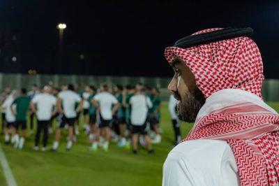 المنتخب السعودي يرفع استعداده لمواجهة العراق