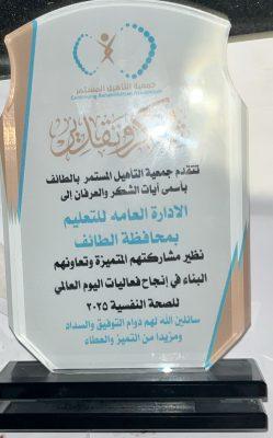 تعليم الطائف يشارك في الاحتفاء باليوم العالمي للصحة النفسية