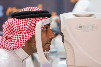 تفعيل اليوم العالمي للبصر في معرض الصقور والصيد السعودي الدولي