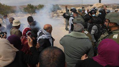 إصابة عشرات الفلسطينيين في اعتداءات قوات الاحتلال الإسرائيلي والمستوطنين بالضفة الغربية