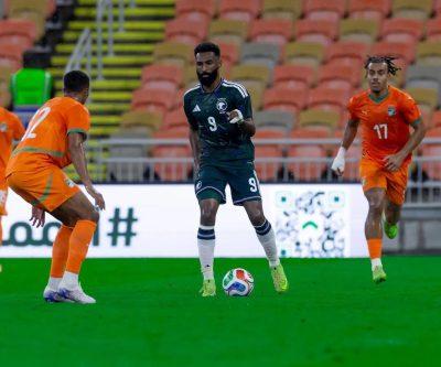 المنتخب السعودي يتغلّب على منتخب ساحل العاج