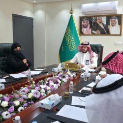 مفتي المملكة يستقبل الربيعة ومرافقيه