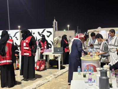 فريق سفراء الإعلام التطوعي يشارك في مبادرة “روح الصحية” لفحص الدم المجاني