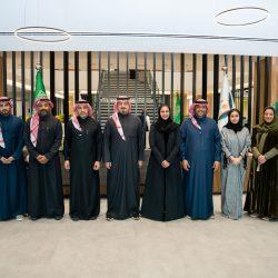 السديس يلتقي مع قيادات رئاسة الشؤون الدينية فرع المدينة المنورة