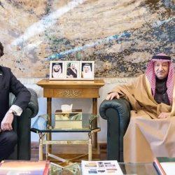 سفير المملكة لدى مصر يلتقي رئيس مجلس الشيوخ المصري