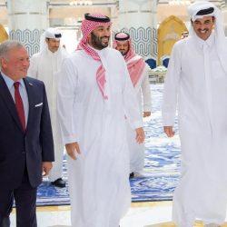 ملك الأردن يغادر جدة وسمو ولي العهد في مقدمة مودعيه