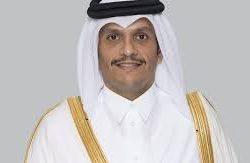 رئيس الوزراء القطري يلتقي وزير الخارجية المصري