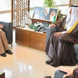 مدير فرع وزارة الخارجية بمنطقة مكة المكرمة يستقبل قنصلي كندا والكونغو الفخريين