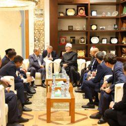 وزير الخارجية الكويتى يلتقى نظيره المصرى فى قصر بيان