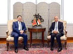 نائب وزير الخارجية يستقبل نائب وزير الخارجية المصري للشؤون الأفريقية