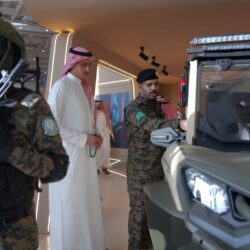 الإدارة العامة للأسلحة والمتفجرات بوزارة الداخلية تشارك ضمن جناح الوزارة في معرض الصقور والصيد